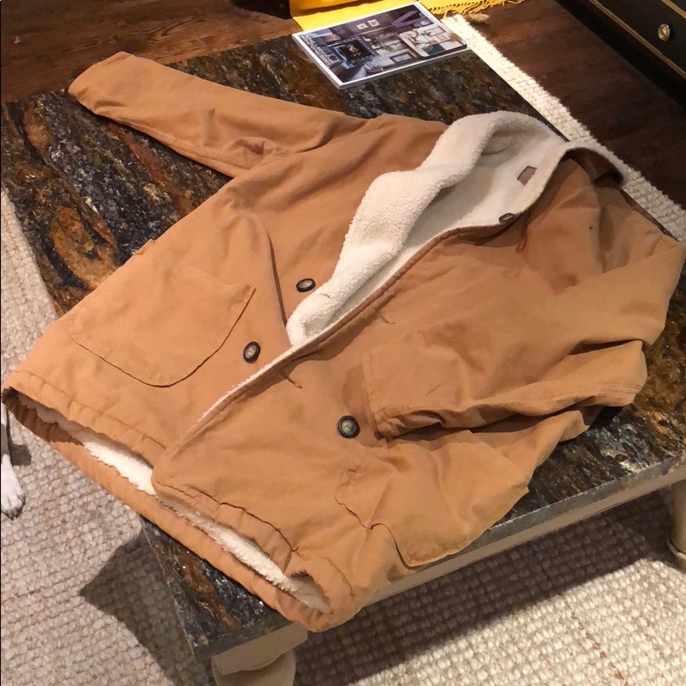 Woolrich men’s large saddle jacket